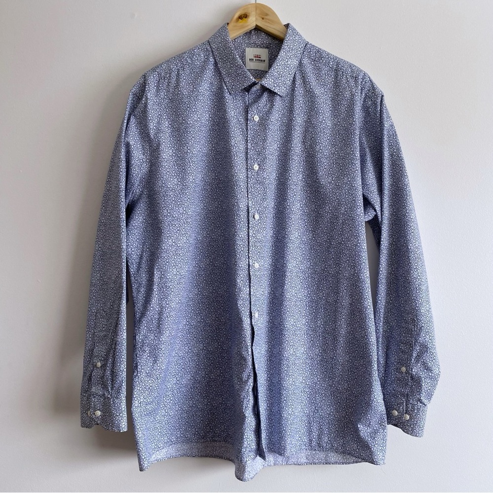 Ben Sherman Floral Button Up Dress Shirt